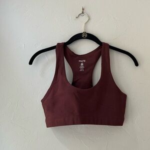 MATE the Label sports bra in Maple
